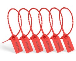 120 Seals, Plastic Safety Clasps en Kleurrijke Kabelbinders voor Logistiek en Vervoer van Bagage, Kleding en Schoenen