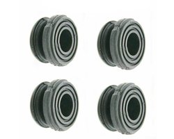 VT Goods - Generator Voet - Rubber Voeten - Duurzaam en Praktisch - Zwart - Onderste Rubber Voet - Voor Honda EB2000i en EU2000i - 4 Stuks