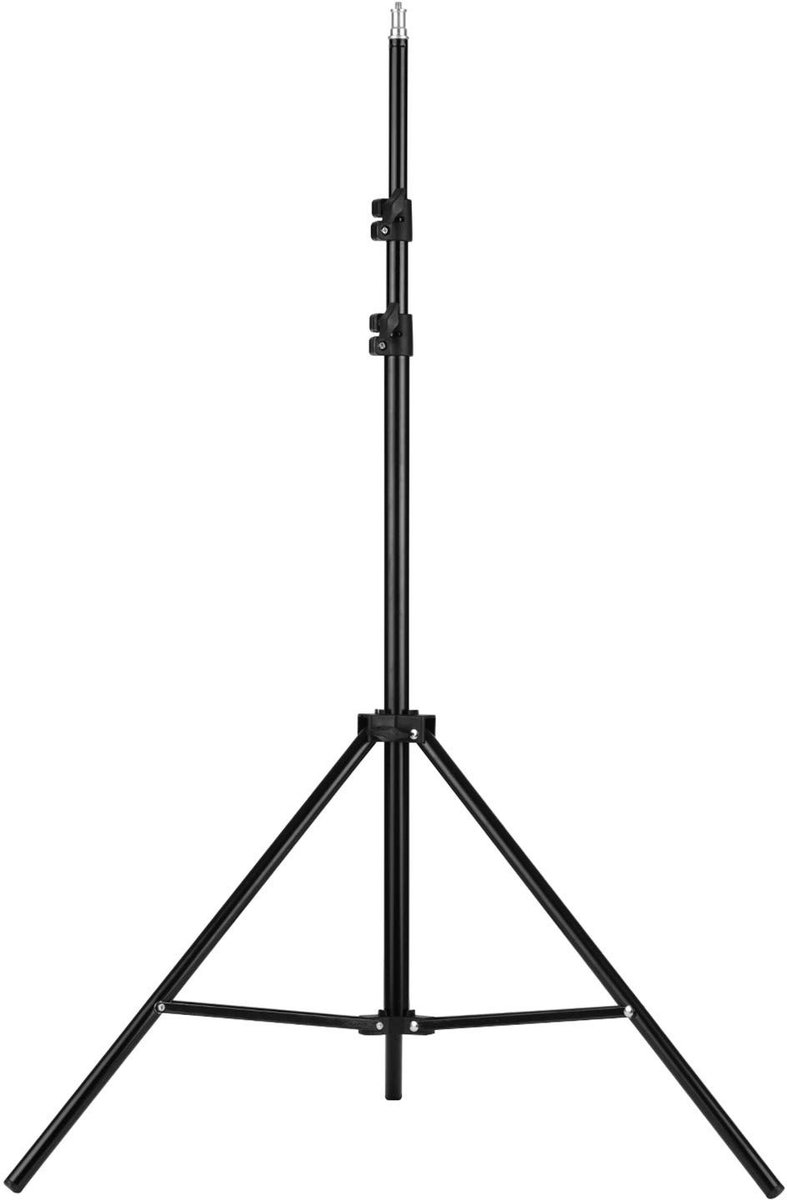 Verstelbare Metaal Statief voor Fotografie - Hoogte 1.6M - Stabiele Lichtstandaard