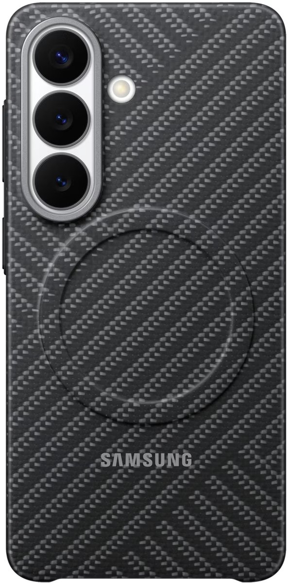 Samsung Galaxy S26 Hoesje - Carbon Magnet - Dark Gray