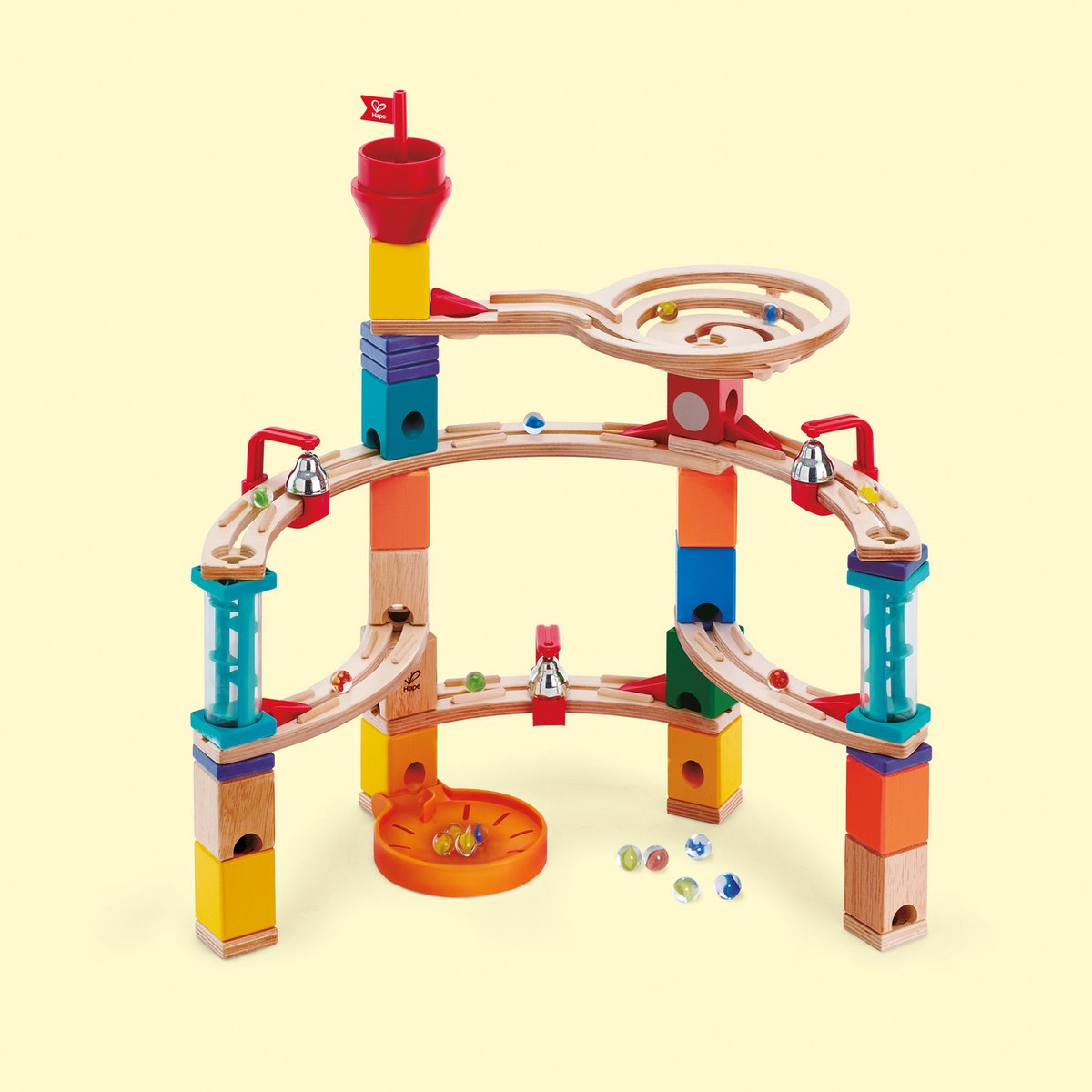 Hape Castle Escape Quadrilla Knikkerbaan