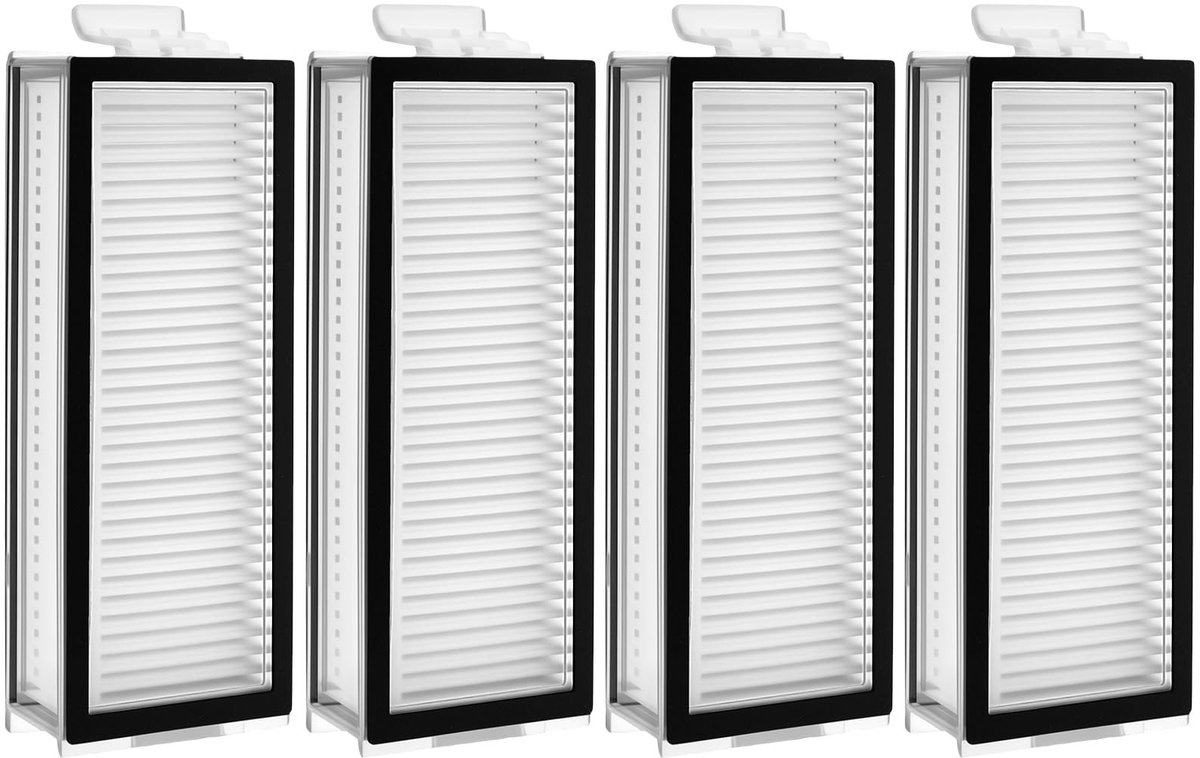 Allecto - Filter Hepa - Vervangingsaccessoires - 4 Stuks - Robot Stofzuiger - Geschikt voor Xiaomi - Q7/Q8/Q5 Pro