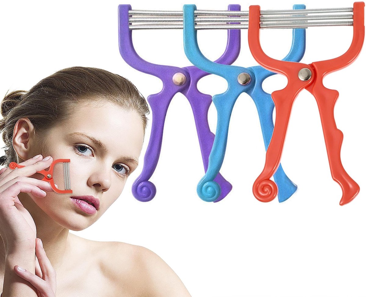 Allecto - Gezicht Epilator - Handmatige Haarverwijderaar - Draagbare Schoonheid Tools - Gezichtsverzorging - Haarverwijdering - Geschikt voor Dames..