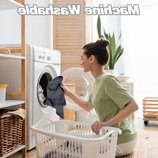 4-delige All-Inclusive Recliner Stoelhoes, Rekbare Bescherming voor Relaxstoel met Opbergvakken, Compleet Stoelhoes voor Massagestoel en Comfortabel Zitgemak — afbeelding 4