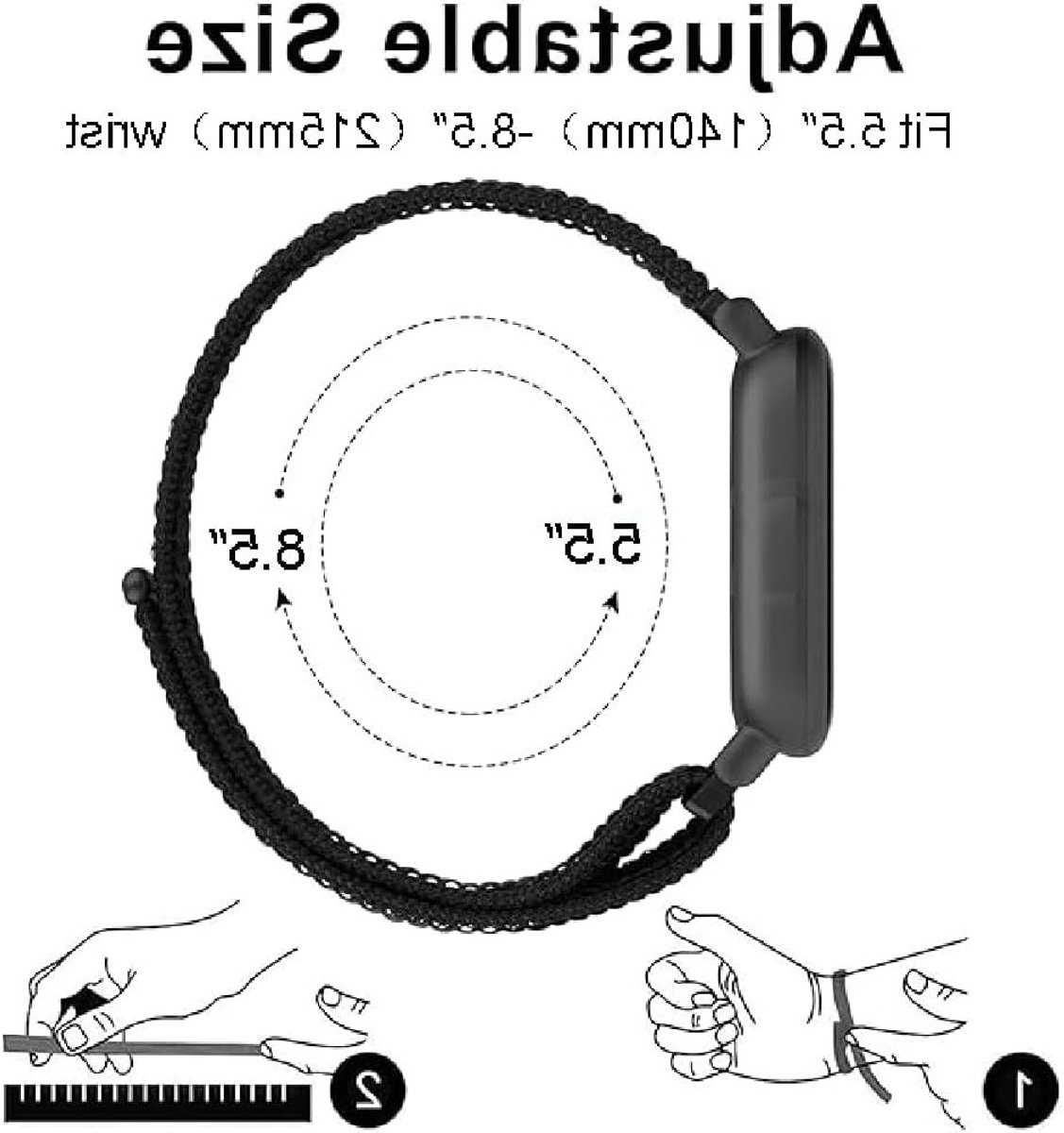 Ademend Sportarmband voor Galaxy Watch - 20mm Nylon Vervangband, Geschikt voor Galaxy Watch 7, 6 Classic, 5 Pro en Active 2, Comfortabele en Duurzame Horlogeband