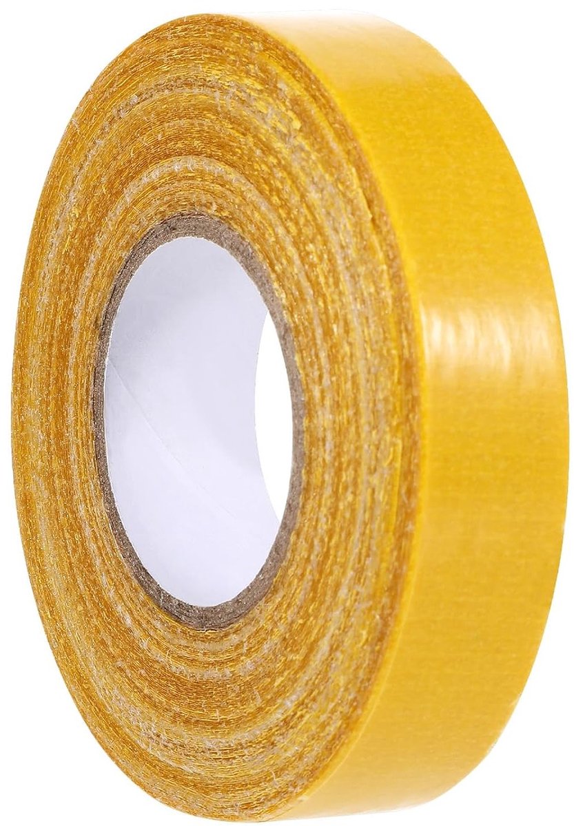Dubbelzijdige tape voor tapijt, 2 cm x 20 m, sterke zelfklevende textieltape voor bevestigen en repareren van stoffen en vloerkleden