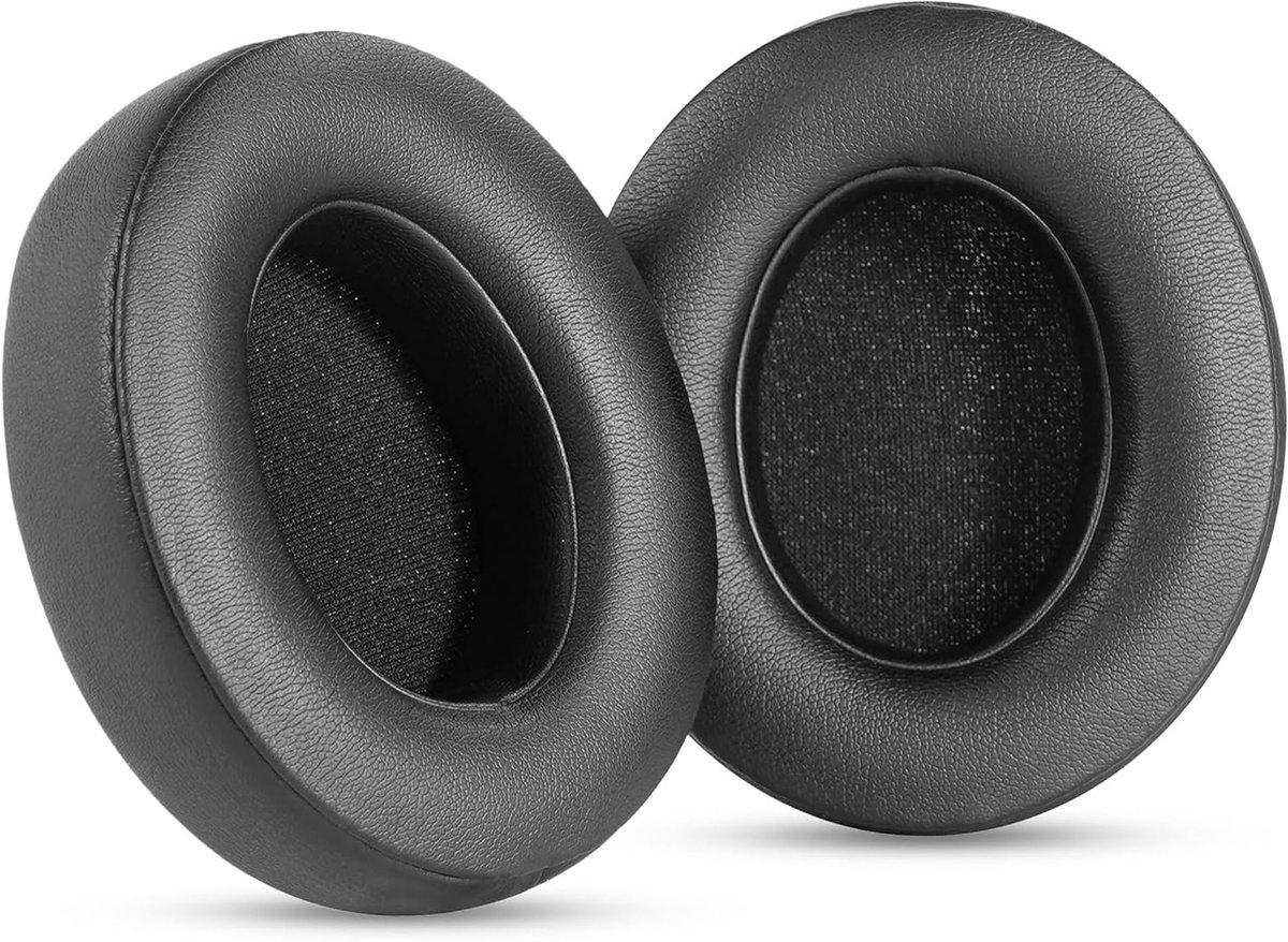 Vervangende Oorkussens voor Draadloze en Bedrade Over-Ear Hoofdtelefoons van Hoge Kwaliteit met Echte Leren Afwerking