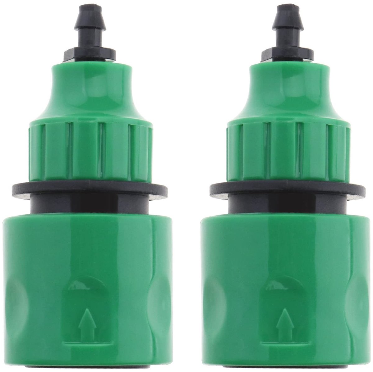 aladdien - Tuinwaterslang - Snelle Connector - Duurzaam en gebruiksvriendelijk - Groen - Micro Irrigatie Adapter - Geschikt voor 4/7mm en 8/11mm sla..