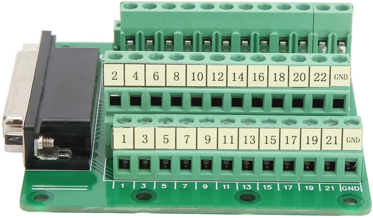 SPHProducts - PCB Terminal Signal Module - Betrouwbaar en Duurzaam - Geschikt voor Communicatie - 44-Pin Terminal Block - Eenvoudige Installatie - Hoo