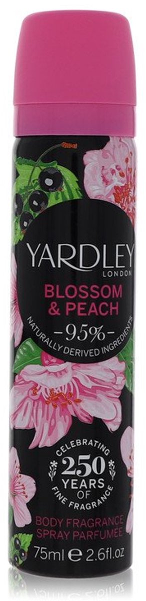 Yardley London Yardley Blossom & Peach body fragrance spray 80 ml