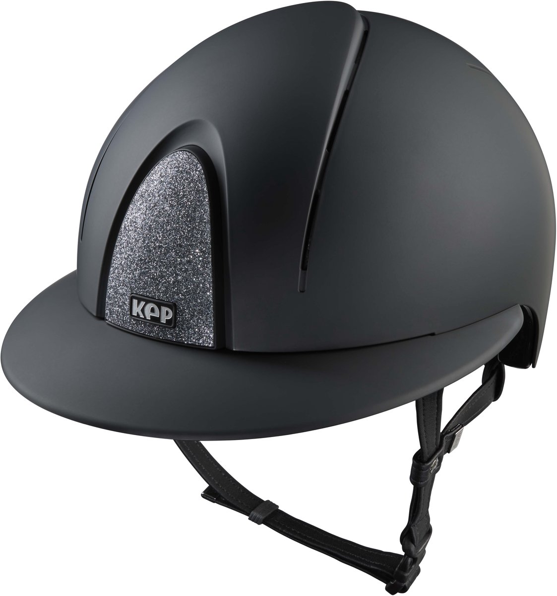KEP Italia Smart Nova Textile Zwart Star Silver M Polo Klep
