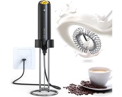 Oplaadbare Melkopschuimer USB Elektrisch voor Cappuccino Latte Matcha