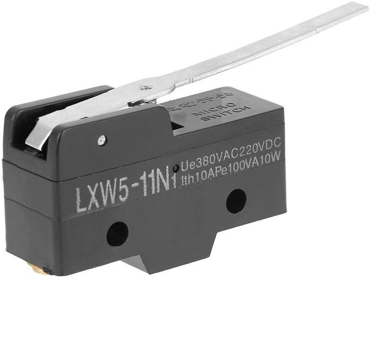 ONF3 - Micro limit switch - Lange hefarm - 3A schakelaar - Ideaal voor industriële toepassingen - Eenvoudige installatie