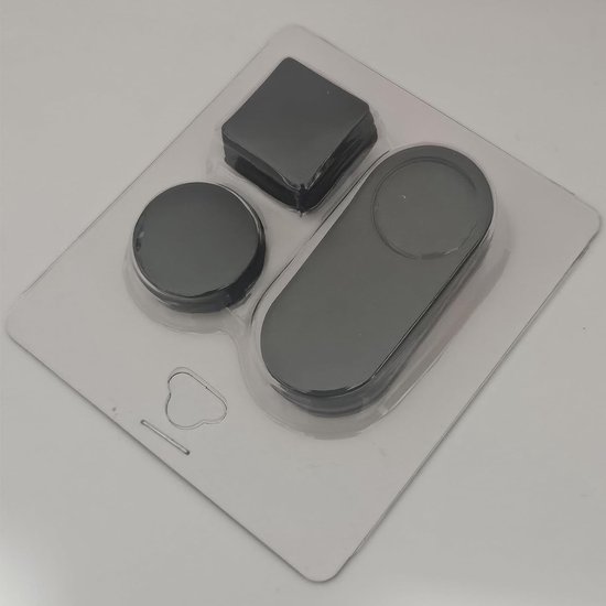 Biljart Krijthouder - Krijt Accessoire - Spel Stabiliteit - Magnetische Sluiting - 12 x 8 x 5 cm - Zwart — afbeelding 2