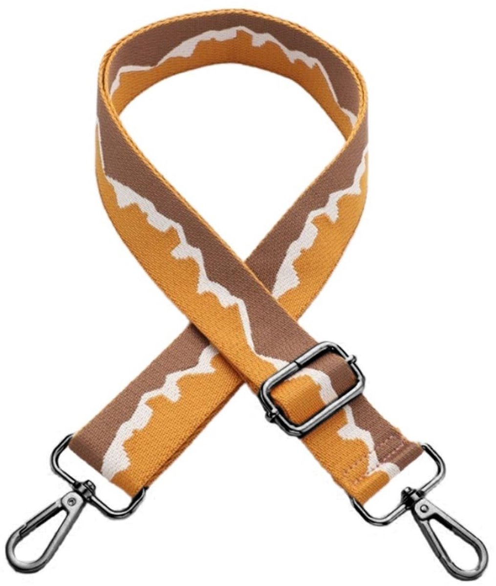 Verstelbare schouderband voor tassen - Unisex, Kleurvol, 3.8 cm breed, 75-145 cm