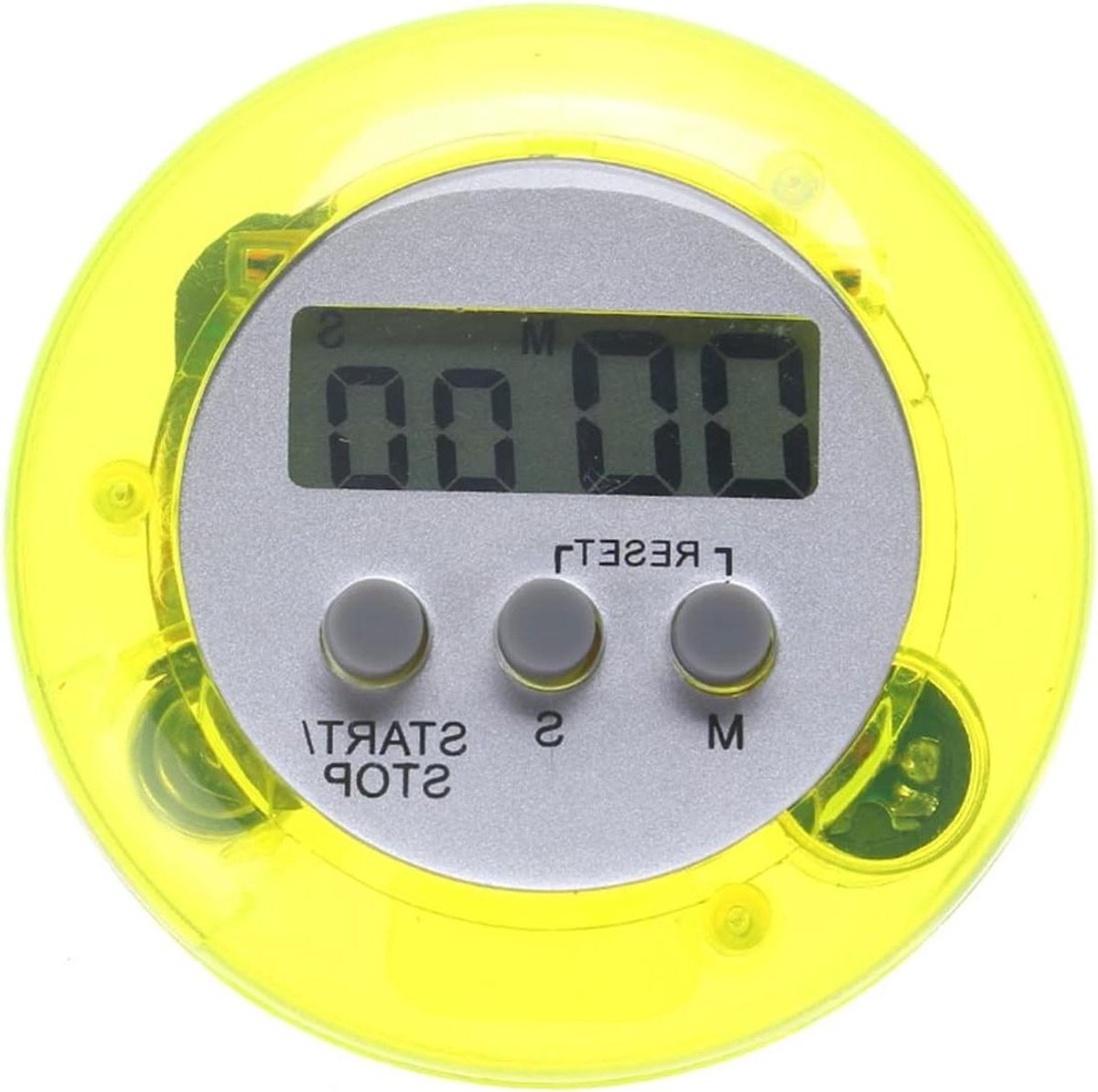 Kookwekker - Magnetische Timer - Keuken Hulp - LCD Achtergrondverlichting - Rond Ontwerp - Zwart