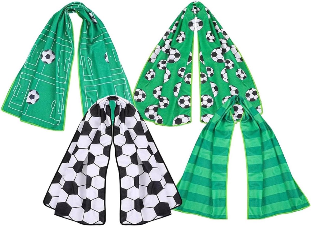 Koelhanddoeken Set - Sportdoeken - Actief Blijven - Directe Koeling - 4 Stuks - Multicolor