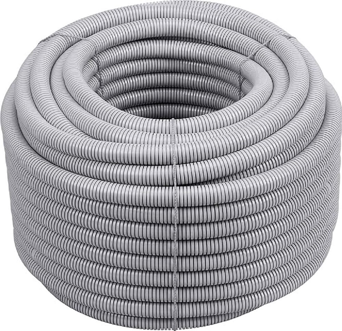 Flexibele Isolatiebuis M25 grijs - 50 meter - Kabelbescherming en Leidingaanleg