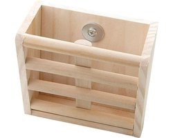 - Konijnenhooi Feeder Rack - Muur Monteerbare Hooi Kribbe - Houten - Kleine Huisdieren - Konijn Chinchilla Cavia's.