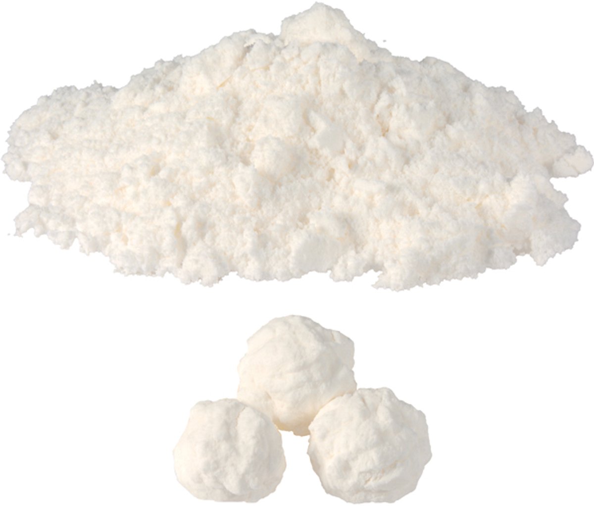 Eduplay kunstsneeuw speelgoed Wonder Snow 1 kg voor kinderen.
