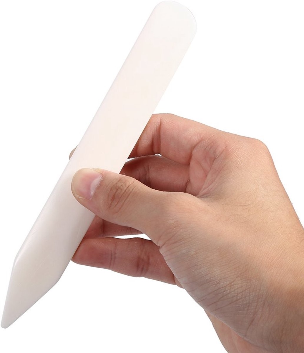 aladdien - Bone Tool - Vouwvouwen scoren - Comfortabele grip - Leerambachten - Ideaal voor papier en klei - Handzaam en duurzaam - Geschikt voor knu..