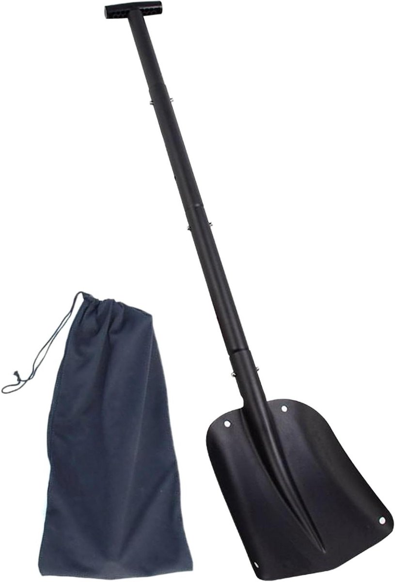 Telescopische Sneeuwschep - Opvouwbare Schep - Oprit Sneeuwvrij - Antislip Handgreep - Verstelbaar 86cm - Meerkleurig