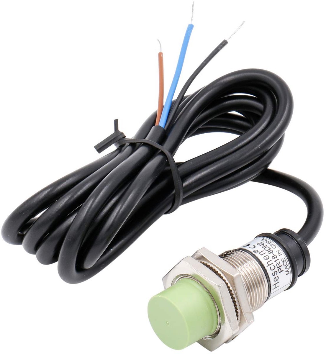 aladdien - Inductieve Naderingssensor - 8mm Sensing - IP67 Bescherming - Groen - NC - Beveiligingssystemen en Automatisatie - PR18-8DN2
