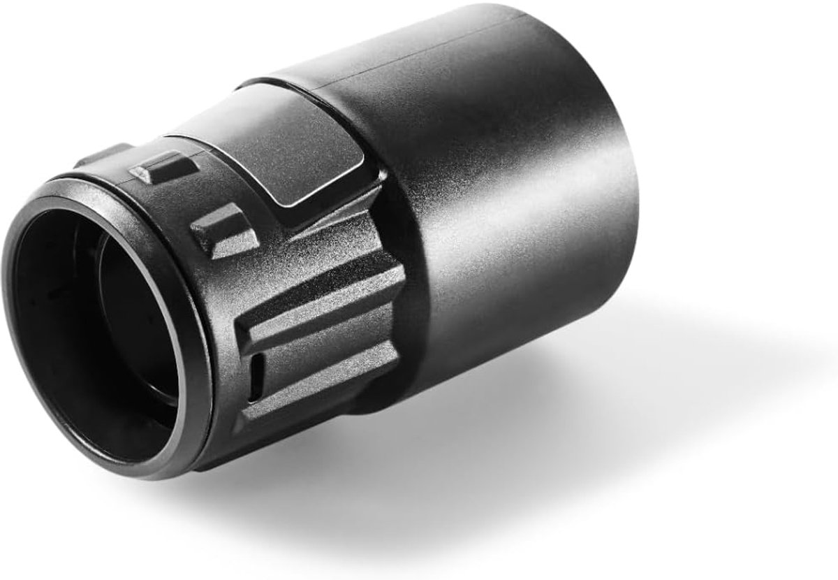 Slangkoppeling Adapter - Rotary Connector - Stofafzuiging Werkplaats - Antistatisch Materiaal - 36 mm - Grijs