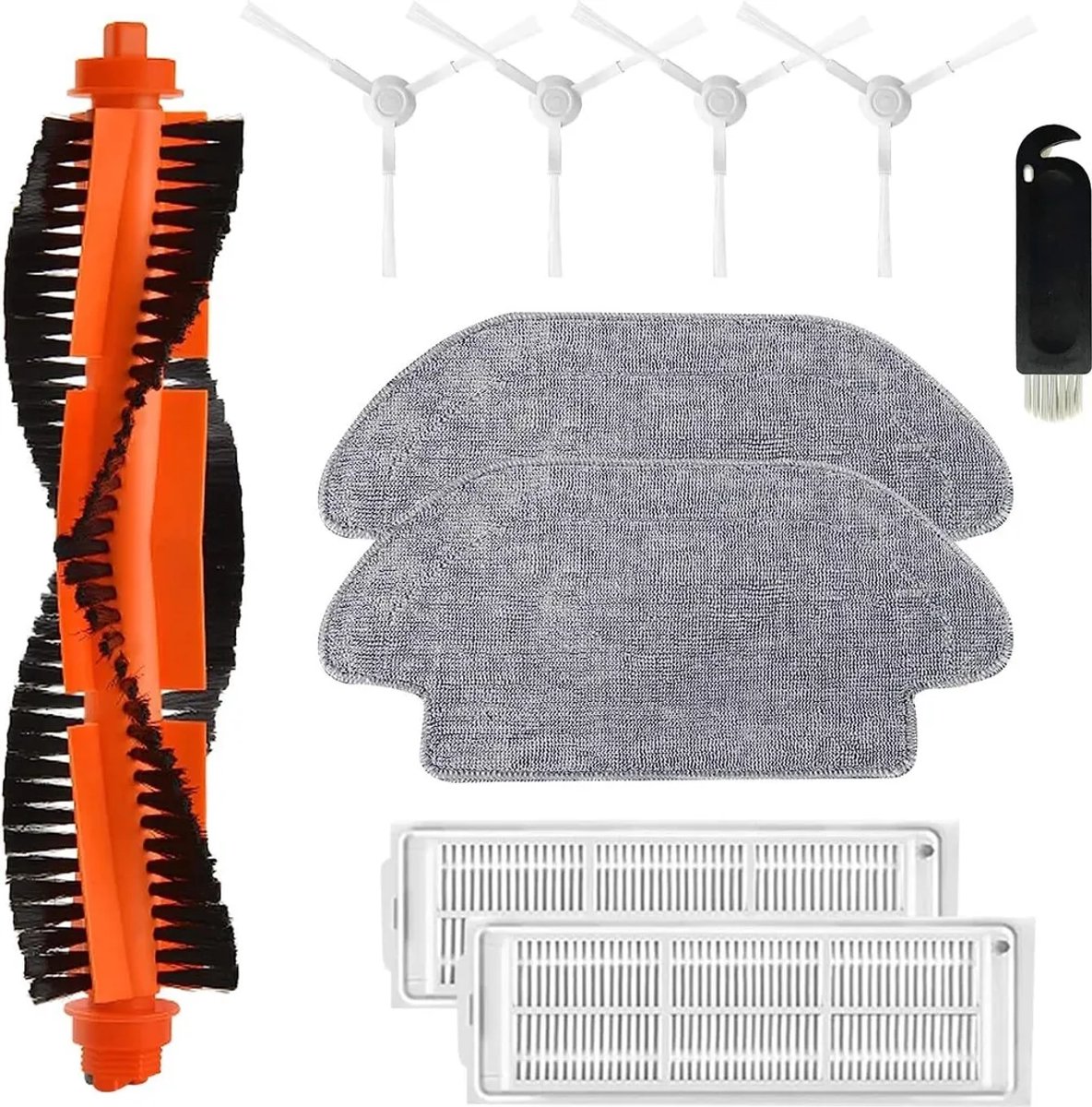 Geschikt voor Xiaomi robotstofzuiger, 10-delige accessoirekit