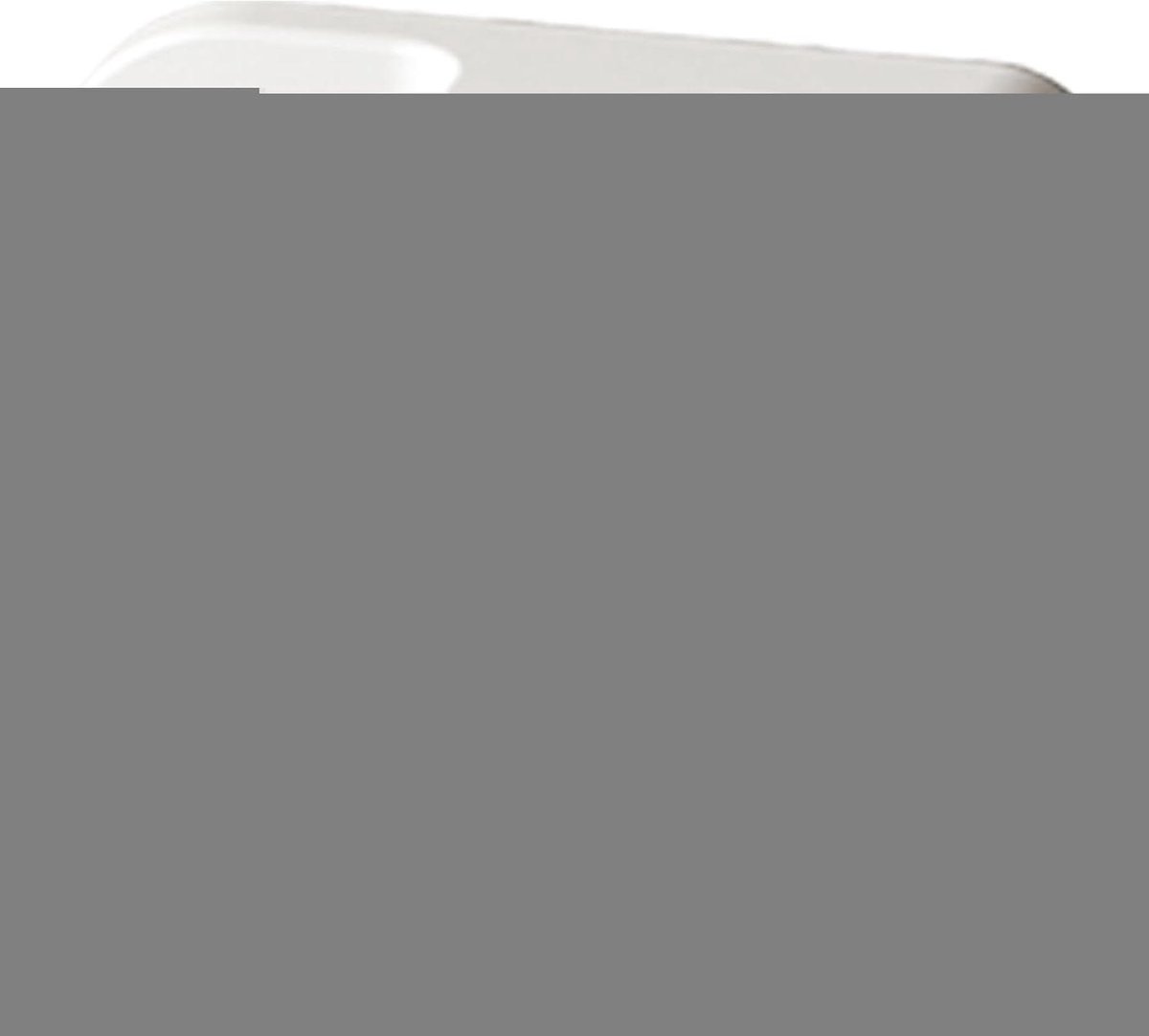 Wandbezemhouder - Opberger Schep - Ruimte Besparen - Zelfklevende Bevestiging - 5.2 x 6 x 5.2 cm - Grijs