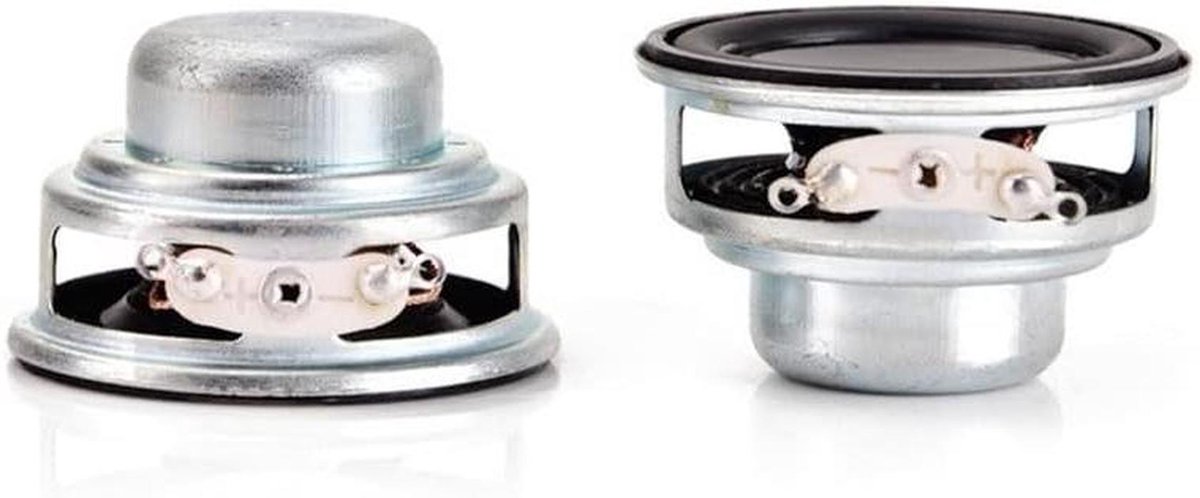 Full Range Speaker - Bluetooth Luidspreker - Muziek Luisteren - 16 Core Audio - 40mm Diameter - Blauw