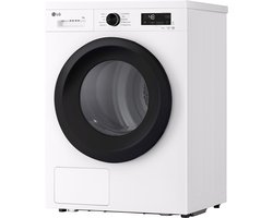 LG RHX1009NWK warmtepompdroger 9 kg met zelfreinigende condensor voor blijvend optimale prestaties, Sensor Dry voor nauwkeurig en zuinig drogen, Dual Lint Filter voor betere pluisopvang, ThinQ slimme bediening en energiezuinige warmtepomptechnologie