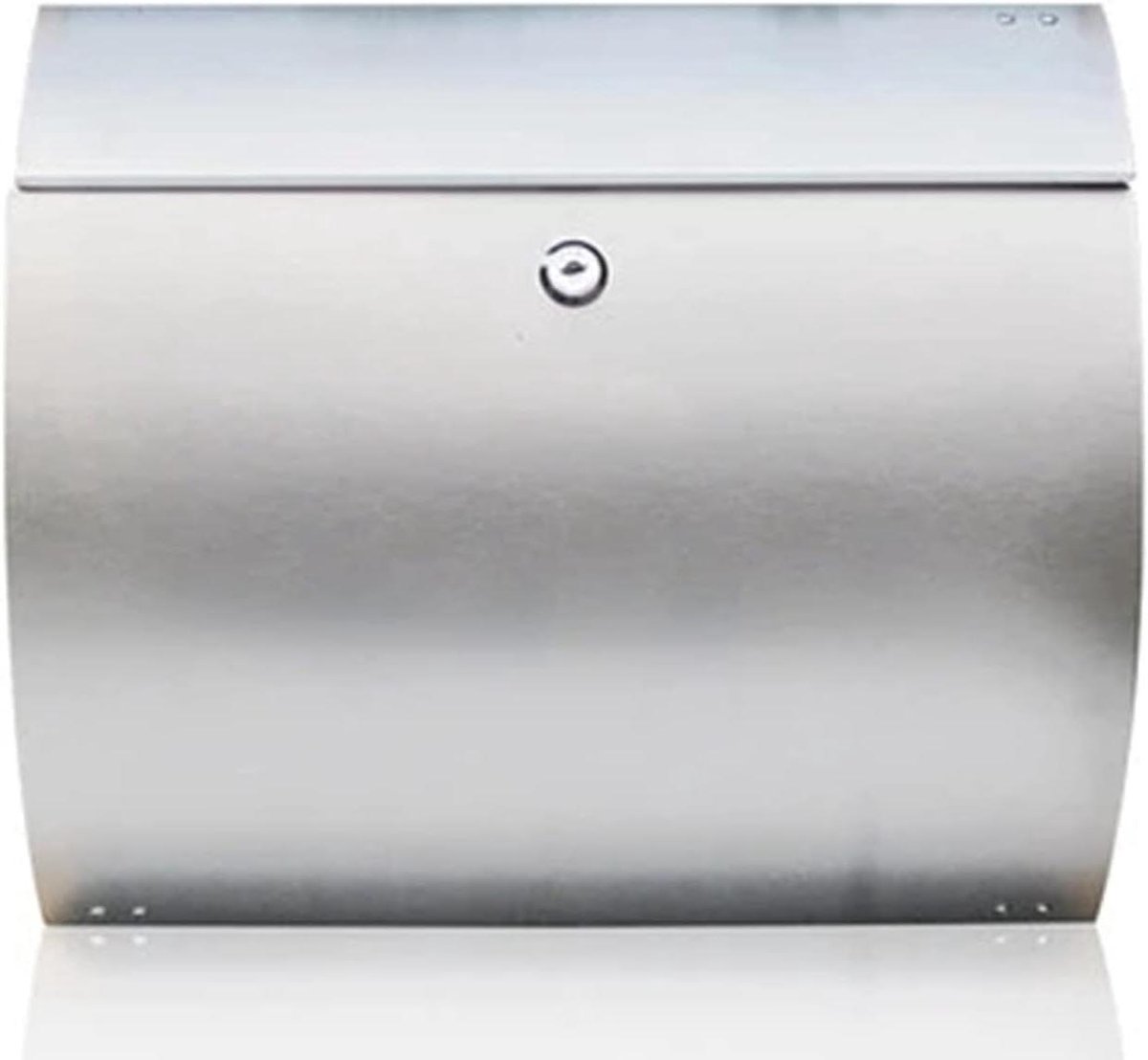 Brievenbus Muurhangend - Postbus RVS - Post Ontvangen - Veilige Opslag - 325x105x375cm - Zilver