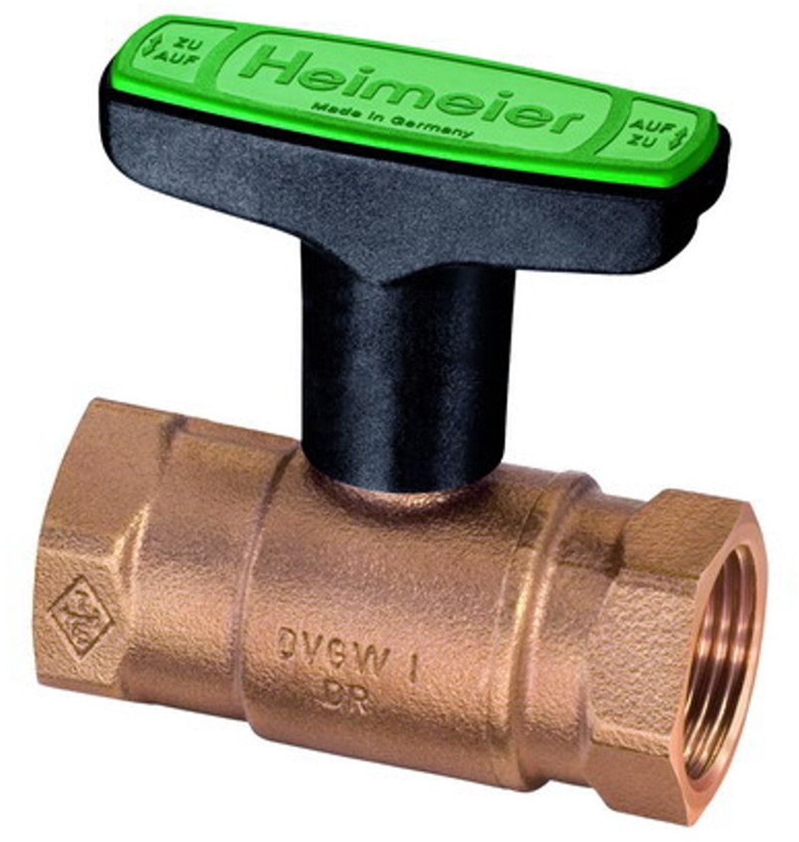 IMI Hydronic Engineering HEIMEIER Drinkwaterkogelkraan Globo D binnendraad, DN 50, rood brons, 0670-08.000