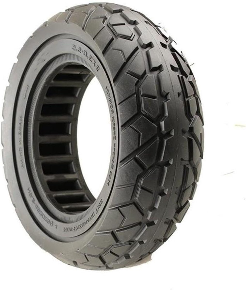 Massieve Scooter Band - Lekvrije Band - All-Terrain Rijden - Off-Road Profiel - 9x3.0-5.5 - Zwart