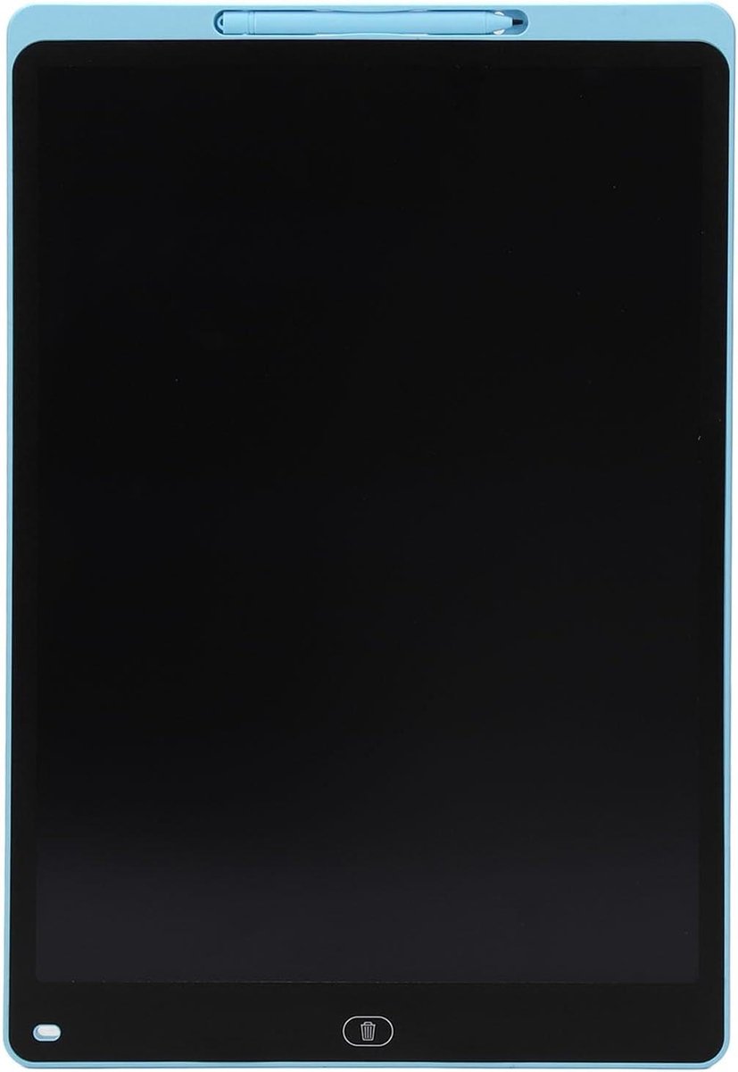 Tekentablet voor Kinderen - Schrijfbord LCD - Leren en Tekenen - Groot Uitwisbaar Scherm - 20 Inch - Hemelsblauw