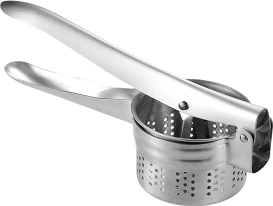 Handpers Fruit - Sapcentrifuge Squeezer - Sap Maken - Roestvrij Staal - 26.5 x 9.8 x 9 cm - Zilver — afbeelding 5