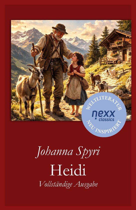 nexx classics – WELTLITERATUR NEU INSPIRIERT 0 - Heidi - cover