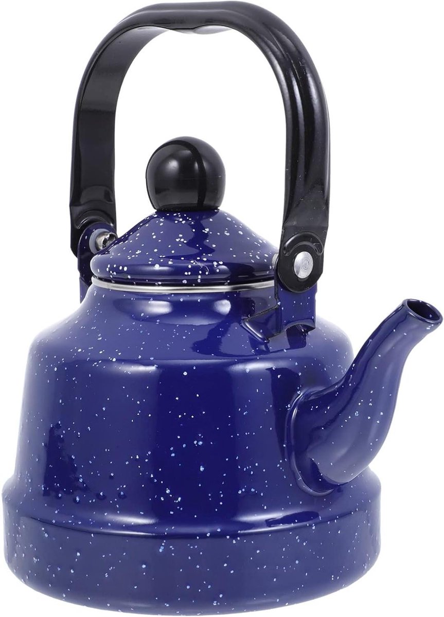 Waterketel - Theepot - Water Koken - Inductie Geschikt - 1.1 Liter - Zwart