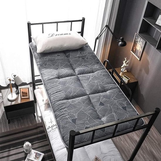Full Size Matras Japanse Vloer Futon Matras Opvouwbaar Matras Draagbare Slaapmat Camping Matras Voor Logeerbed Slaapzaal Auto(003,Single(90x200cm)) — afbeelding 2