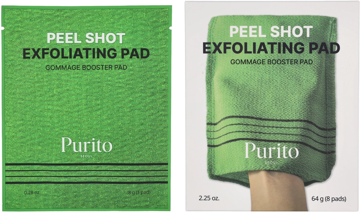 Purito Seoul Peel Shot Exfoliating Pad 8 stuk - 8 Pieces