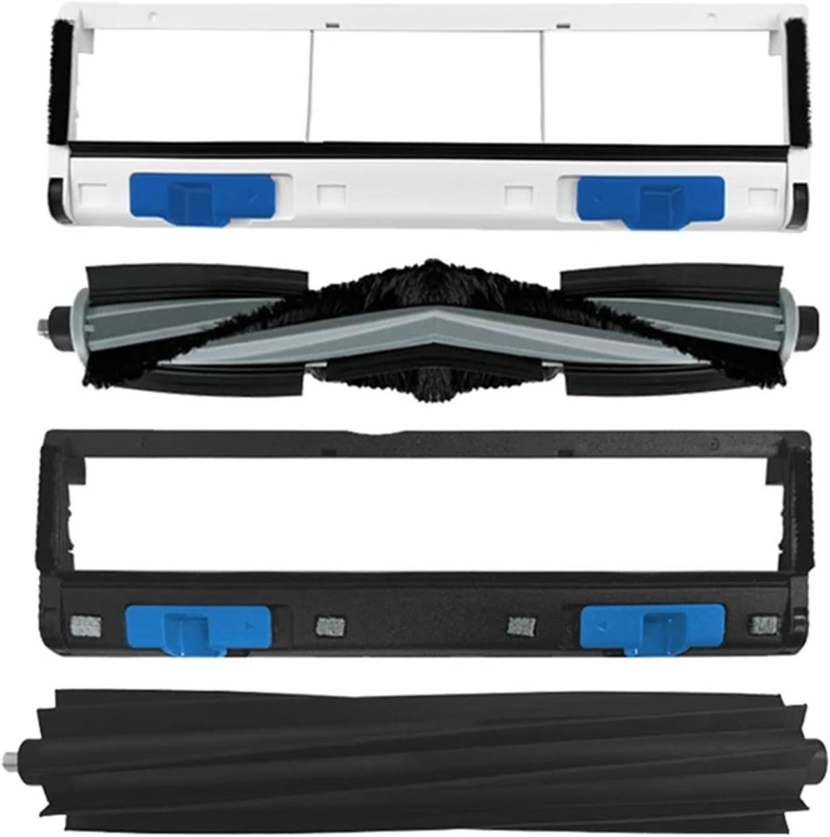 Rolborstelafdekking Hoofdborstelhouder Compatibel met Ecovacs Deebot X2 Omni /X2 / X2 Pro/X2 Pro Plus/DE86 Reserveonderdelenaccessoires
