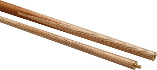 Snooker Pool Keu - Biljart Keu Stick - Biljart Spelen - Messing Schroefverbinding - 57 inch - Bruin Geel — afbeelding 5