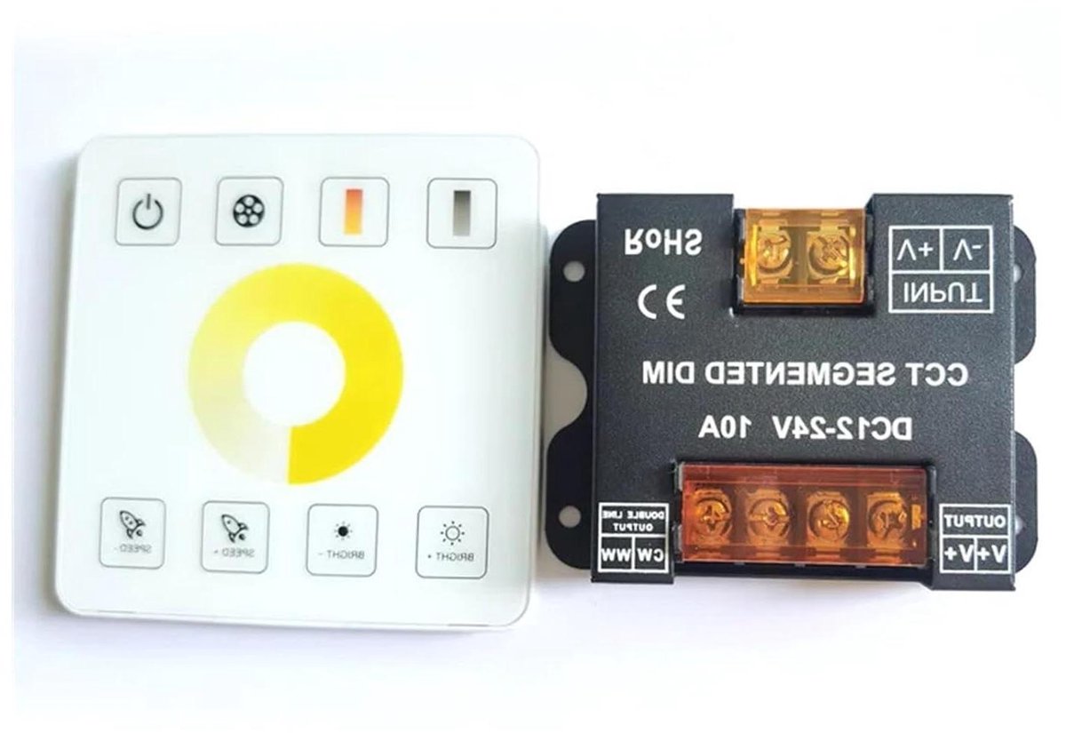 LED Dimmer - RF Controller - Verlichting Instellen - Draadloos Bedienbaar - 30A 360W - CCT