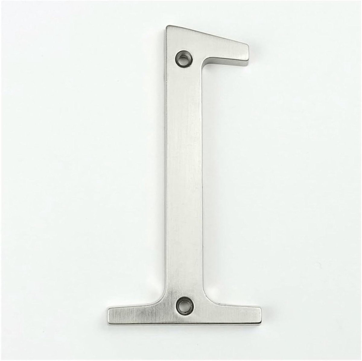 Huisnummerbord - Adresbord Deur - Huis Nummer - Waterdicht Roestvrij - 4 Inch Hoog - Zwart