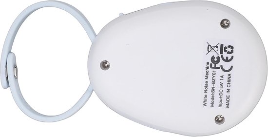 Witte Ruis Machine - Geluidstherapie Apparaat - Slaap Verbeteren - 4 Rustgevende Geluiden - 30 Uur Batterijduur - Lichtblauw — afbeelding 5