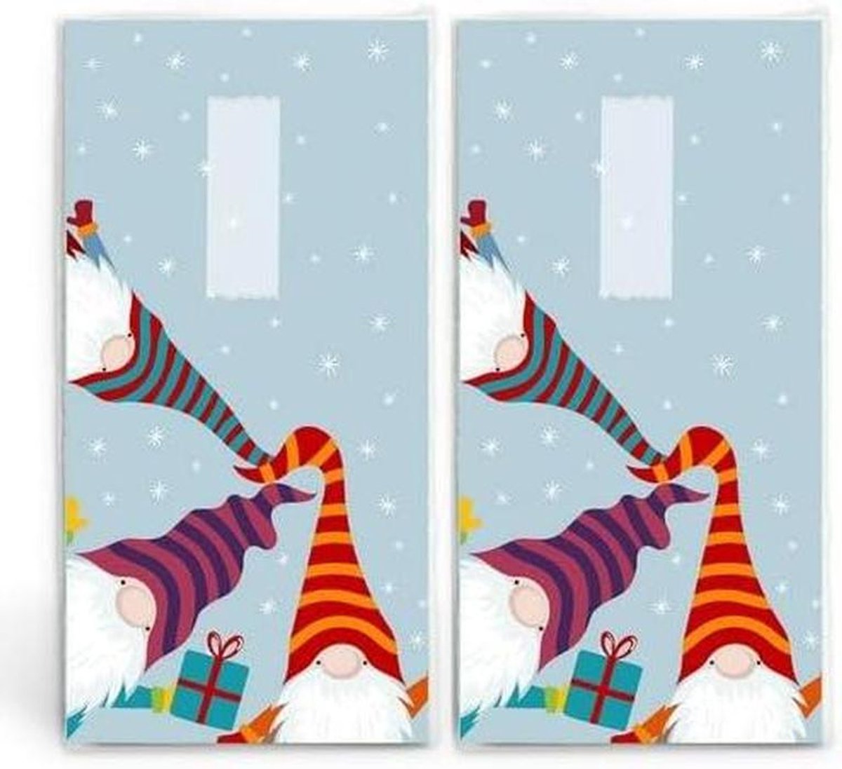 Zakdoeken Kerstmis - Papieren zakdoekjes - Dagelijks gebruik - Biologisch afbreekbaar - 22 x 21 cm - Multicolor