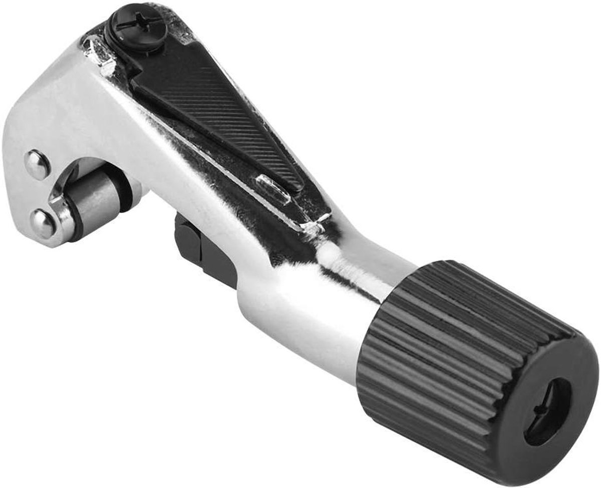 Verstelbare Buizensnijder - Pijpsnijder Mini - Nauwkeurig Leidingen Zagen - Robuuste Aluminiumlegering - 6-42 mm - Zilver Zwart