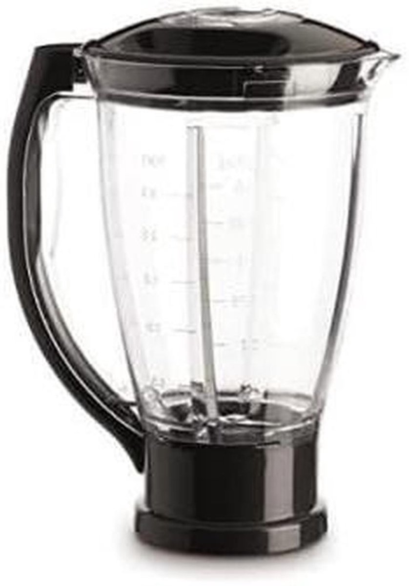 Blender Schaal - Keukenmachine Kom - Mixen Ingrediënten - Vaatwasserbestendig - 1.5 Liter - Zwart