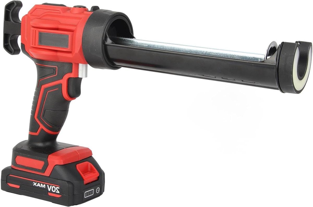 Draadloos Kitpistool - Elektrisch Kitpistool - Klus Klussen - Automatische Intrekfunctie - 4 Snelheden - Zwart